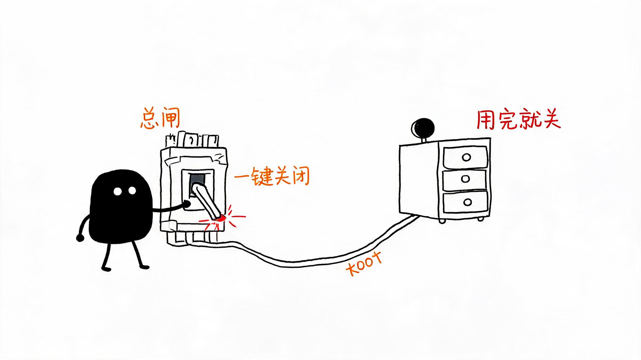 能开也要能关的那道总闸